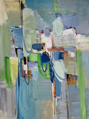 Contemporary Abstract Original Oil Painting