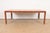 An exceptional Mid-Century Modern Parsons dining table, executive desk, or library table In the manner of Milo Baughman...