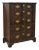 Henredon Folio Fourteen Mahogany Chippendale Chest of Five Drawers For Sale