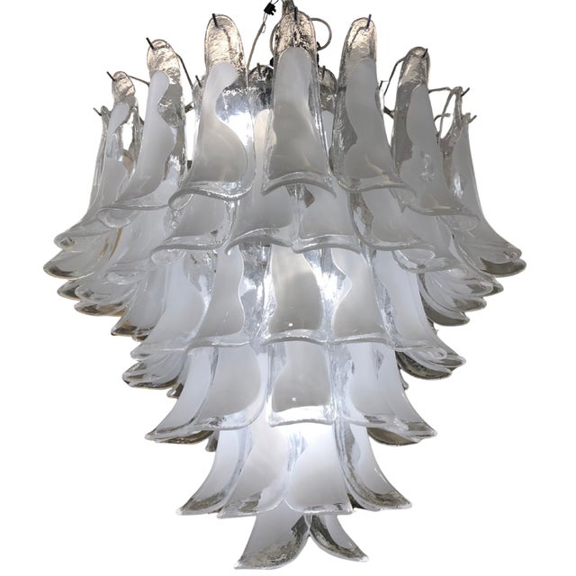 Calla Lily Lamp in Murano Glass For Sale - Image 5 of 5