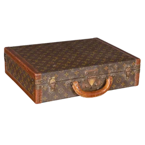 Vintage French President Briefcase in Monogram Canvas from Louis Vuitton, 1990