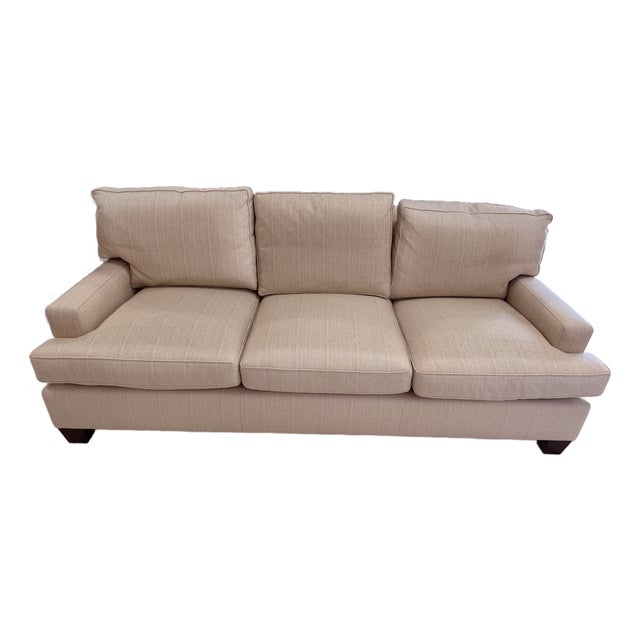 Baker Loose Back Sofa by Barbara Barry No.BAA6400S For Sale