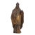 Italian Artist, Saint Ambrosius, 17th Century, Wood Sculpture For Sale - Image 5 of 6