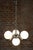 Art Deco Chandelier in Chrome-Plated Steel and Opal Glass, Czech, 1920s For Sale - Image 11 of 14