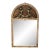French Art Deco Oak Figural Trumeau Mantel Mirror For Sale