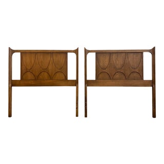 1960s Broyhill Brasilia Twin Headboards - a Pair For Sale