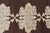 Brown Background Vintage Turkish Oushak Runner With Medallions in Cream & Ivory For Sale - Image 9 of 12