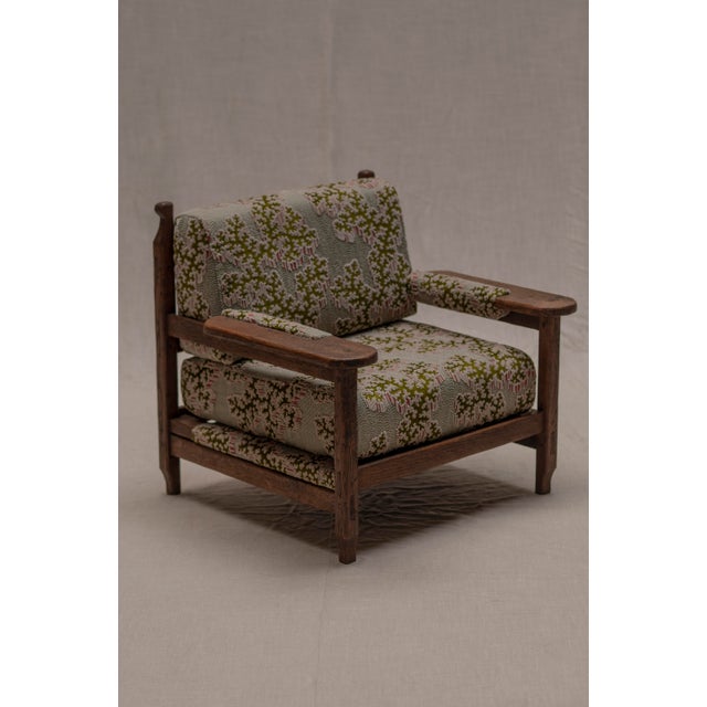 Brown Antique Arts & Crafts Easy Chair, 1890s For Sale - Image 8 of 13
