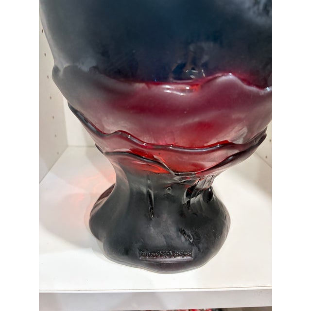 Gaetano Pesce Medusa Large Resin Vase for Fish Design, Italy 1995, Signed For Sale - Image 9 of 10