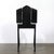 Art Deco Hollywood Mirrored Trifold Ebonized Cabriole Leg Vanity W/ Glass Pulls For Sale - Image 14 of 18