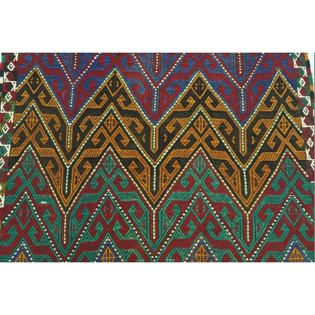 1960s Vintage Nomadic Kilim Rug - 43"x59" For Sale In Raleigh - Image 6 of 12