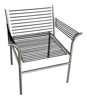 Late 20th Century Modern Bungee Armchair