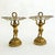 Pair of Gilded Bronze and Cut and Colored Crystal Cake Stands, Austria, Second Half of the 19th Century. These exquisite...