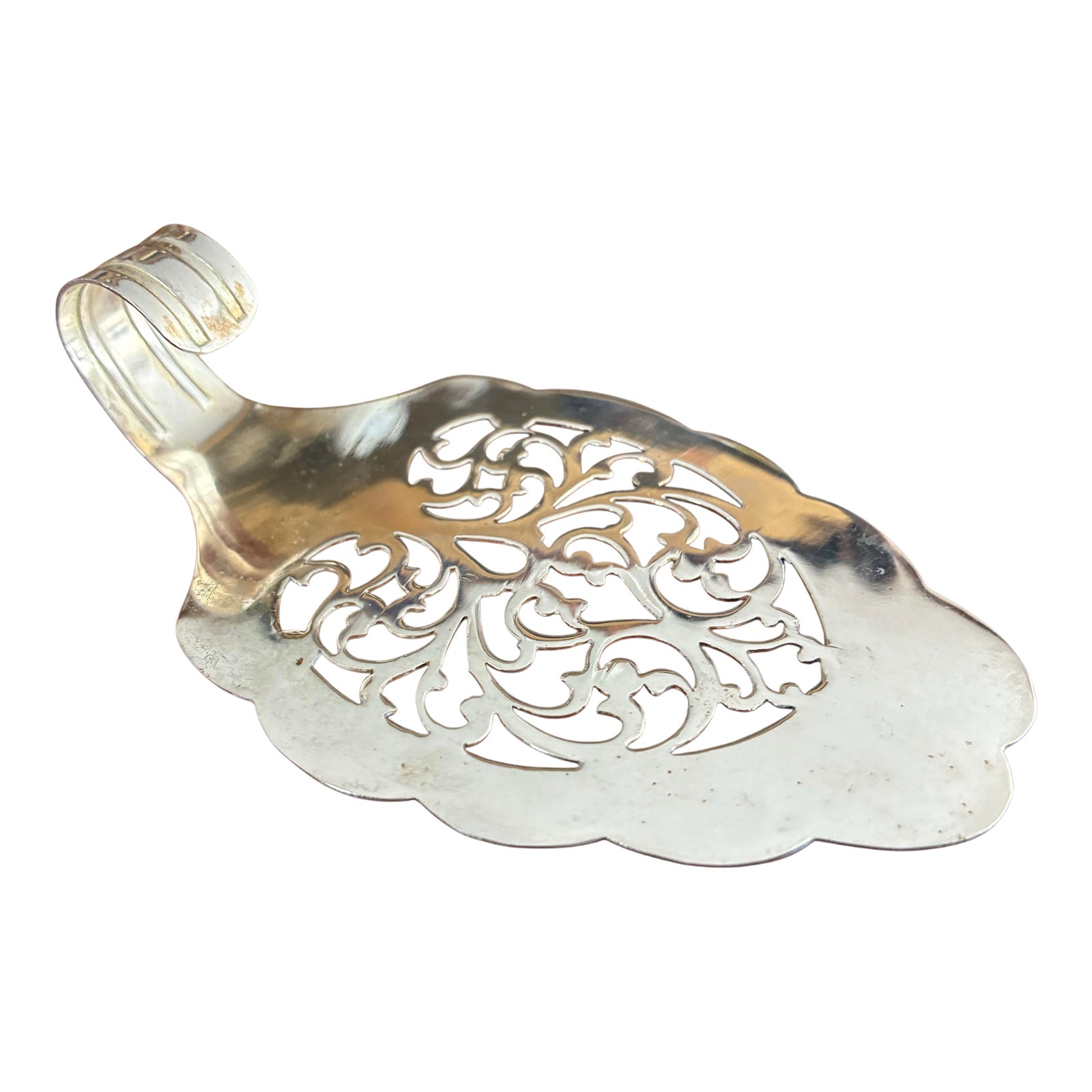 Early 20th Century Victorian English Silver Plate Toast & Pastry Server ...