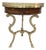 Vintage French Louis XVI Style Marquetry Gueridon Side Table For Sale