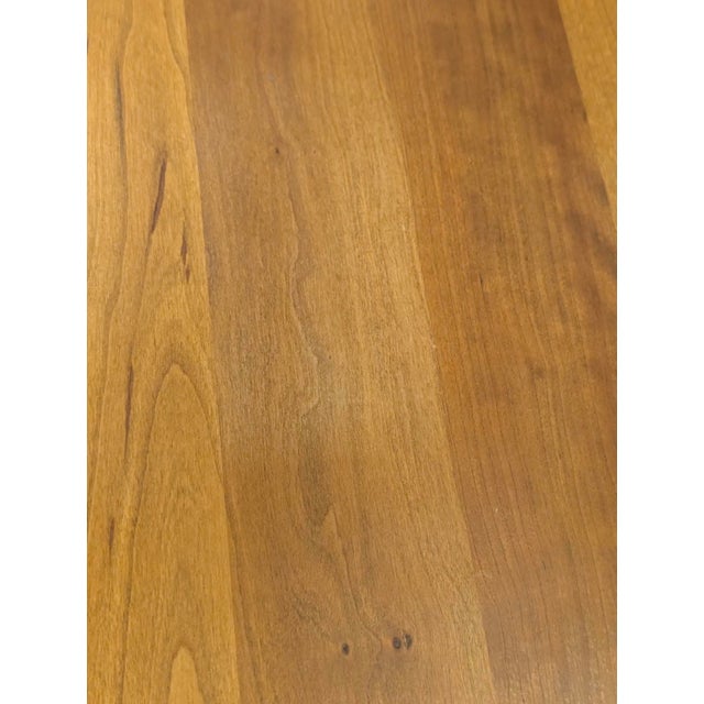 Early 21st Century Stickley Harvey Mission Cherry Wood Lamp Table For Sale - Image 5 of 13