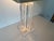 Mid-Century Modern Vintage Etched Sheaf of Wheat Motif Lucite Table Lamp For Sale - Image 3 of 12