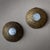 This pair of wall lamps by Italian manufacturer Cierre Lampadari from Milan dates back to the 1960s/70s. The semicircular...
