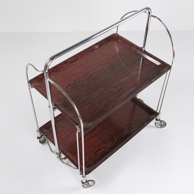 Dinette Model Folding Trolley from Gerlinol, Germany, 1960 For Sale - Image 10 of 14