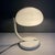 Mid-Century Modern Italian Round White Table Lamp from Stilnovo, 1960s For Sale - Image 3 of 16