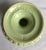 Ceramic Vintage Green Pottery Vase and Stand - 2 Pieces For Sale - Image 7 of 8