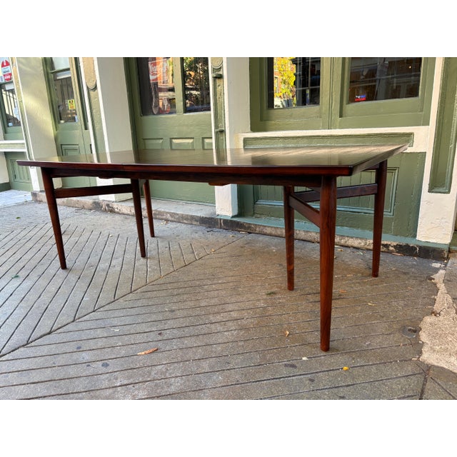 1960s Arne Vodder Rosewood Extension Table, Model 201 For Sale - Image 5 of 12