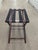 Late 20th Century Late 20th Century Folding Wooden Luggage Rack With Black Straps For Sale - Image 5 of 6
