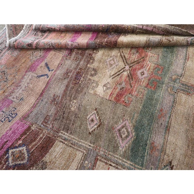 Galerie Shabab Collection Mid-20th Century Turkish Anatolian Tribal Carpet For Sale - Image 10 of 10