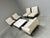 1960s Mid-Century Modern Chairs and Coffee Table, 1960s, Set of 6 For Sale - Image 5 of 15
