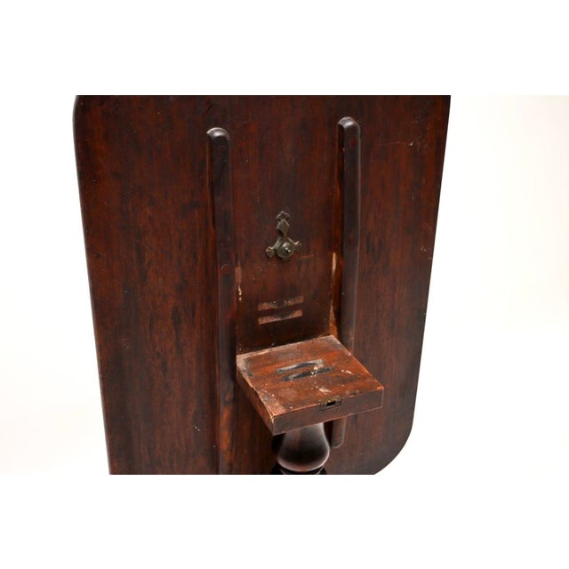 Wood Antique Regency Tilt Top Table, 1800 For Sale - Image 7 of 11