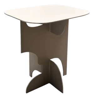 Side Table in Steel by Rutger de Regt
