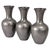 Metal Swedish Modern Pewter Vases by Schreuder & Olsson, 1970s, Set of 3 For Sale - Image 7 of 7