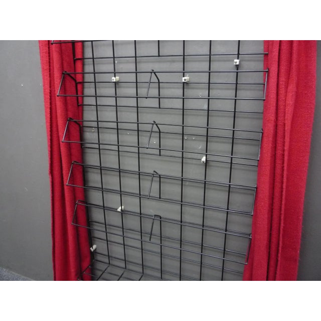 Mid-Century Modern Mid-Century Modern Shoe Rack Shelf by Karl Fichtel for Erlauer Drahtwerke, 1950s For Sale - Image 3 of 10