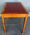 Wood 19th Century English Satinwood and Leather Table For Sale - Image 7 of 8