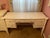 Young America by Stanley Furniture Four drawer desk, center drawer has droplid front for keyboard, one stationary shelf...