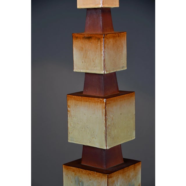 Sculptural Ceramic Table Lamp, 1960s For Sale - Image 6 of 13