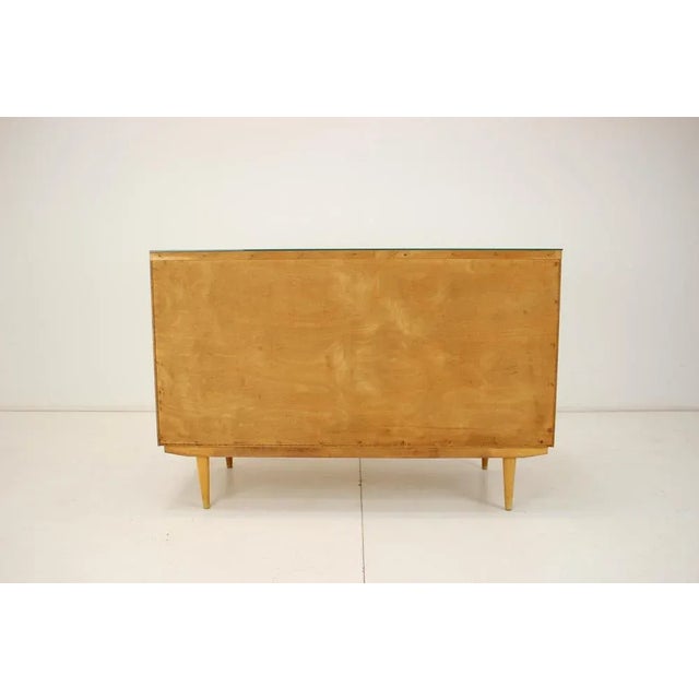 Mid-Century Sideboard on High Gloss, 1960s For Sale - Image 9 of 12