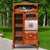 1900 - 1909 Antique Oak Side-by-Side Secretary Desk | Bookcase | China Cabinet | Larkin-Style For Sale - Image 5 of 15