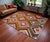 Woven in the Mediterranean region of Antalya during the 1970s, this vintage flatweave kilim reflects the rich, nomadic...