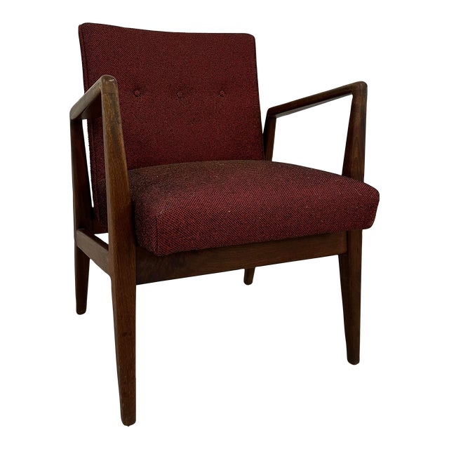 Mid-Century Modern Jen Risom Lounge Armchair For Sale