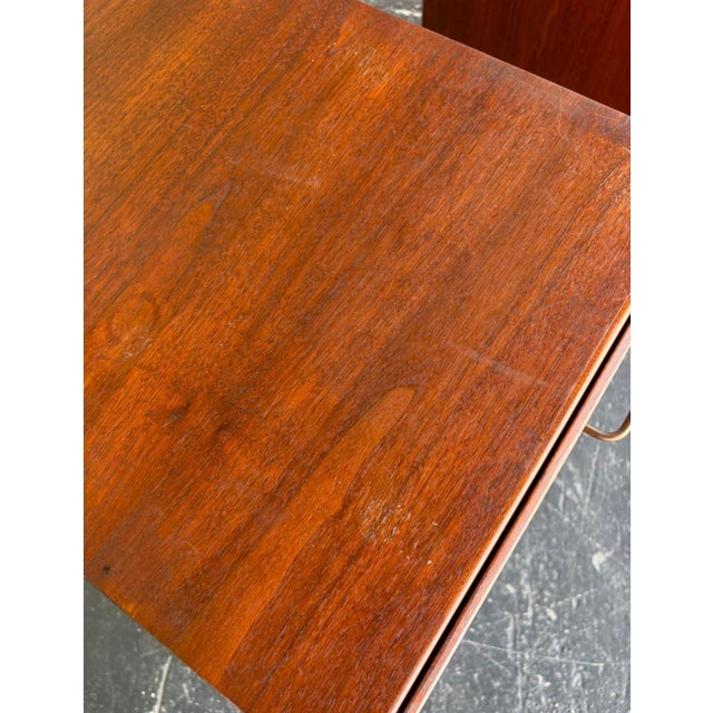 Mid Century Jens Risom End Table Pair For Sale - Image 11 of 13