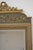 Belle Époque French Gilded and Olive Green Wall Mirror with Ribbon Crest, 1900s For Sale - Image 6 of 15