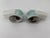 Ceramic Aqua Blue Green Wall Lamp by Wilhelm Wagenfeld for Lindner, 1958 For Sale - Image 9 of 14
