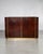 Dry Bar in Walnut Root and Brass with Mirrored Top, Italy, 1970 For Sale - Image 18 of 18