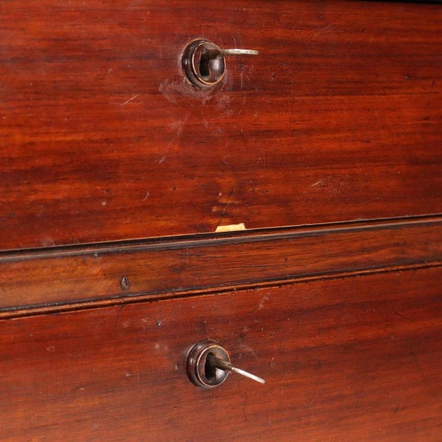 Louis Philippe Chest of Drawers in Walnut For Sale - Image 5 of 12