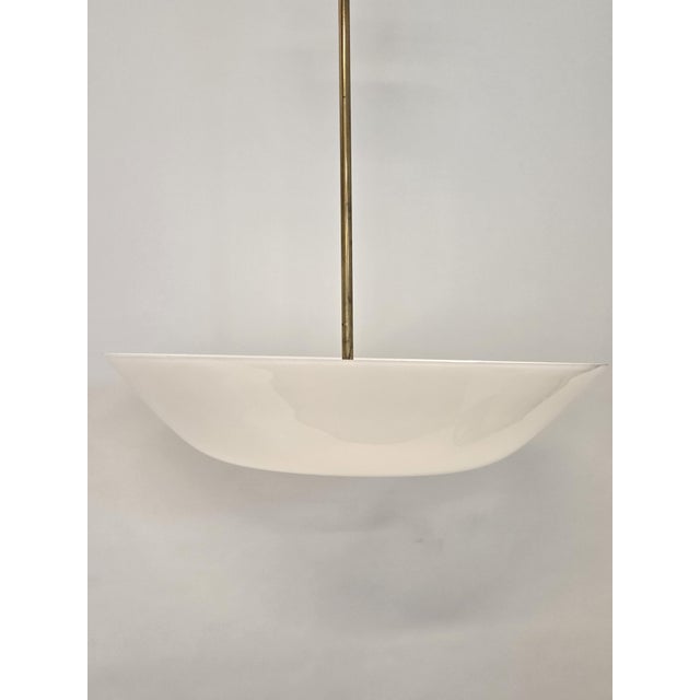 Metal Model 1017 Ceiling Lamp by Paavo Tynell for Oy Taito AB, 1950s For Sale - Image 7 of 14