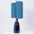 An exceptional ceramic table lamp by soholm, denmark, 1960s. A high-end sculptural pieces made of handmade ceramic in blue...