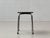 Stool with Chrome Frame and Wooden Seat by Zingg-Lamprecht, 1970s For Sale - Image 6 of 16