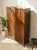 Early 20th Century Art Deco Oak Armoire With Curved Center Door For Sale - Image 4 of 11