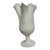 Vintage Fenton Milk Glass Vase Hobnail Handkerchief Swung Vase For Sale